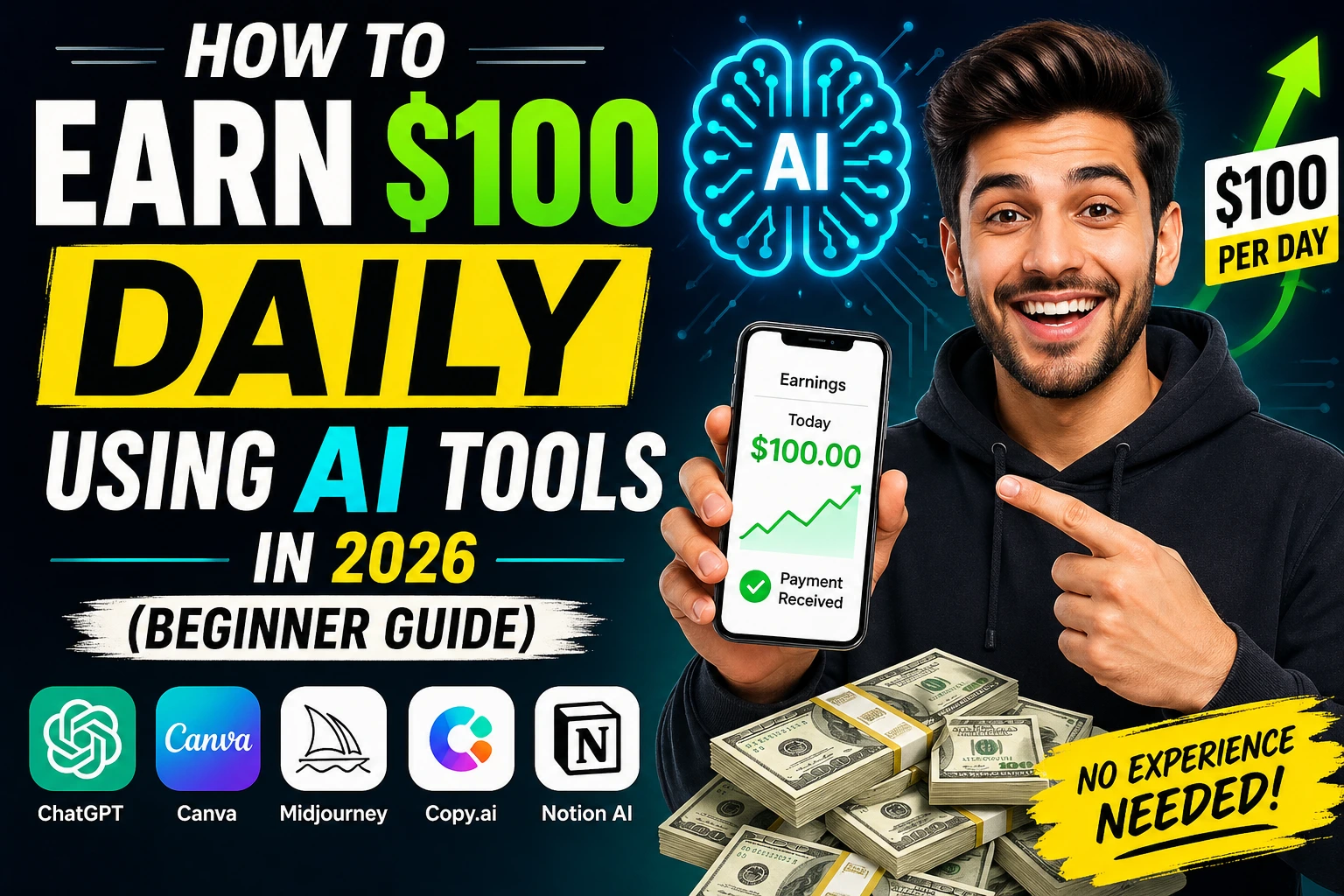 $100 Daily Using AI Tools