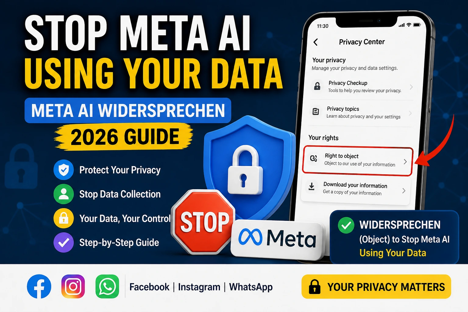 Meta AI Widersprechen